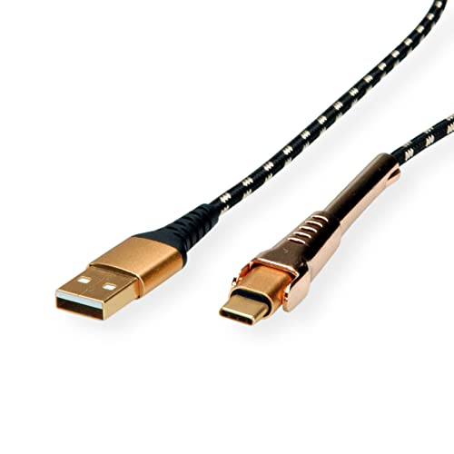 ROLINE GOLD USB 2.0 Sync- & Ladekabel, Typ A-C, ST/ST, 1 m ROLINE GOLD USB 2.0 Sync- & Ladekabel, Typ A-C, ST/ST, 1 m von ROLINE