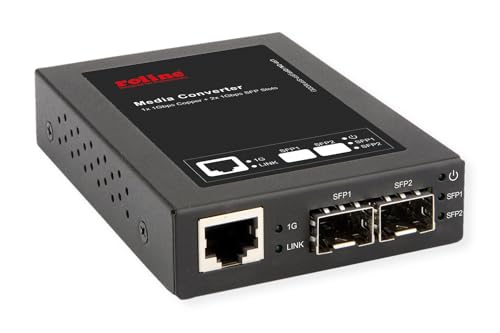 ROLINE Gigabit Konverter, RJ-45 - Mini-GBIC ROLINE Gigabit Konverter, RJ-45 - Mini-GBIC von ROLINE