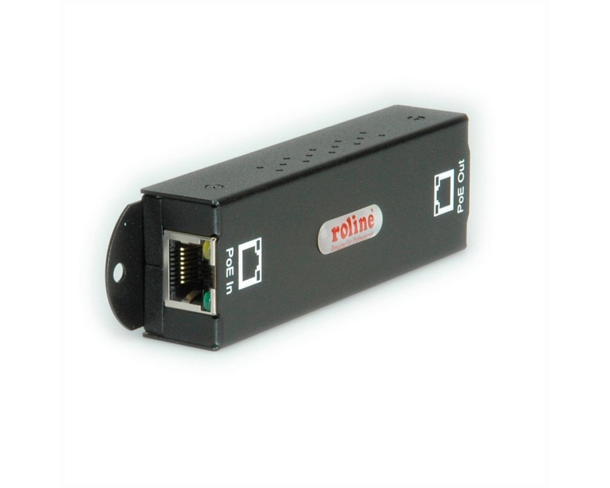 ROLINE Gigabit PoE+ Extender Netzwerk-Switch von ROLINE