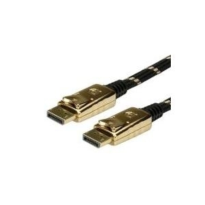 ROLINE Gold DisplayPort Kabel, DP ST - ST 2,0m (11.04.5645) von ROLINE