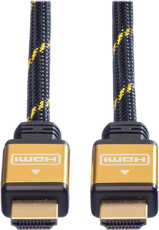 ROLINE Gold HDMI High Speed Kabel mit Ethernet 5,0m (11.04.5505) von ROLINE
