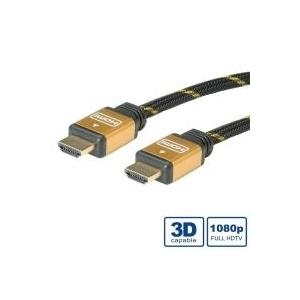 ROLINE Gold HDMI HighSpeed Kabel mit Ethernet, ST-ST 20m (11.04.5510) von ROLINE