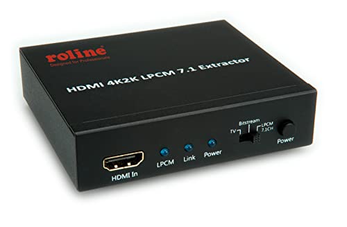 ROLINE HDMI 4K Audio Extraktor LPCM 7.1 von ROLINE