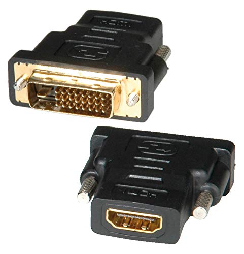 ROLINE HDMI-DVI Adapter, HDMI BU / DVI-D ST, 50 mm von ROLINE