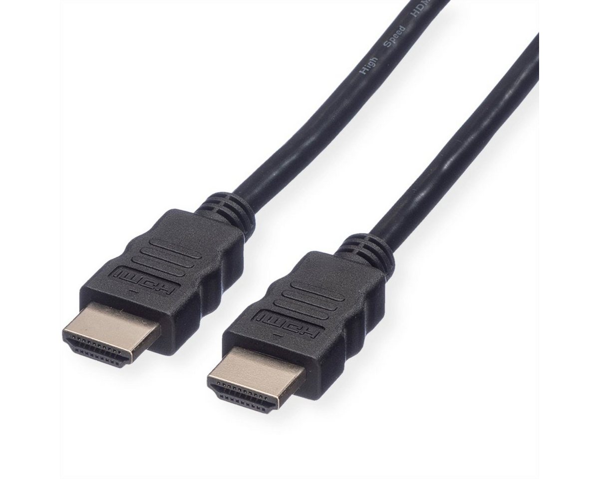 ROLINE HDMI High Speed Kabel mit Ethernet Audio- & Video-Kabel, HDMI Typ A Männlich (Stecker), HDMI Typ A Männlich (Stecker) (3000.0 cm) von ROLINE