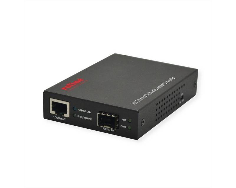 ROLINE Industrie Konverter, 10G Ethernet Multirate Konverter Netzwerk-Adapter von ROLINE