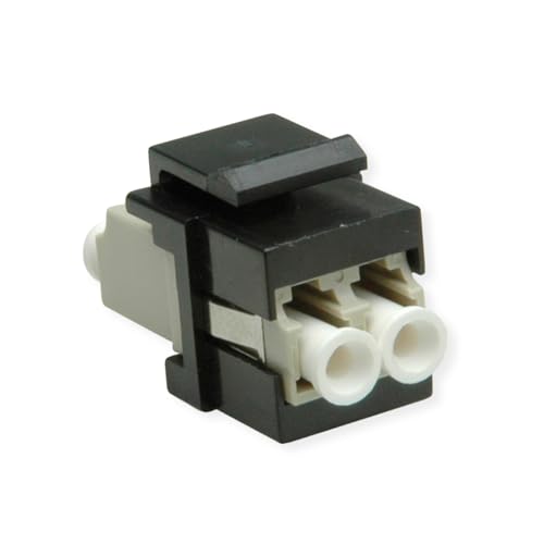 ROLINE Keystone LWL-Adapter LC/LC Duplex, Multimode, OM2 von ROLINE