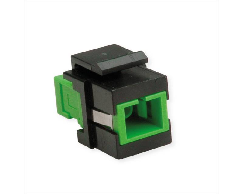 ROLINE Keystone LWL-Adapter SC/SC Simplex, Multimode Glasfaserkabel, OM5 von ROLINE