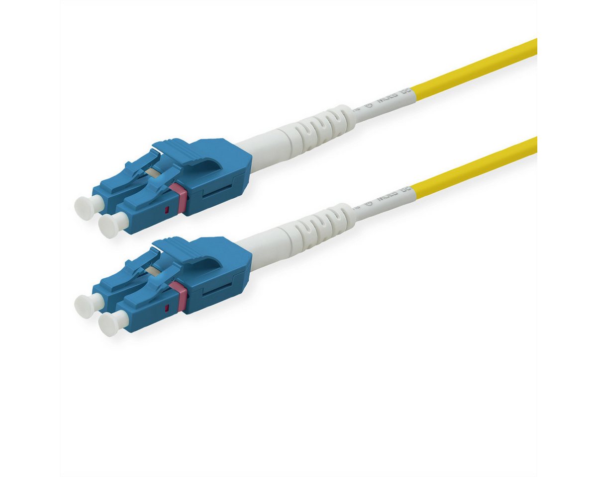 ROLINE LWL-Kabel duplex 9/125µm OS2, LC/LC Glasfaserkabel, (2000.0 cm), UNIBOOT von ROLINE