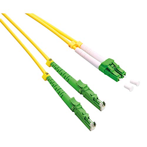 ROLINE LWL-Kabel duplex 9/125µm OS2, LSH/LC, APC Schliff, LSOH, gelb, 10 m ROLINE LWL-Kabel duplex 9/125µm OS2, LSH/LC, APC Schliff, LSOH, gelb, 10 m von ROLINE
