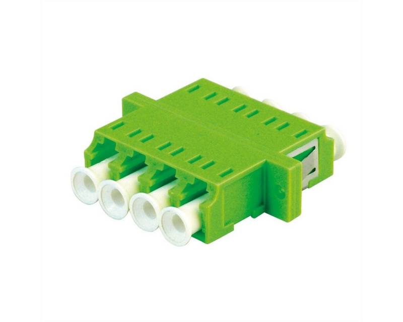 ROLINE LWL-Kupplung LC vierfach, Multimode, OM5 Glasfaserkabel, (2.9 cm), Z von ROLINE