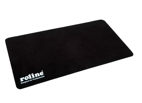 ROLINE Mausmatte, 3in1 Notebook Combo Mousepad, schwarz von ROLINE