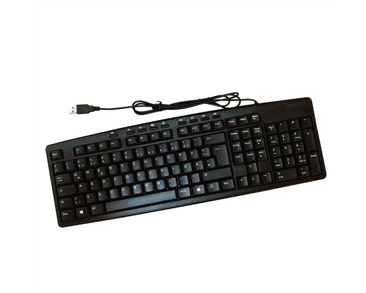 ROLINE Multimedia Tastatur, USB Tastatur von ROLINE