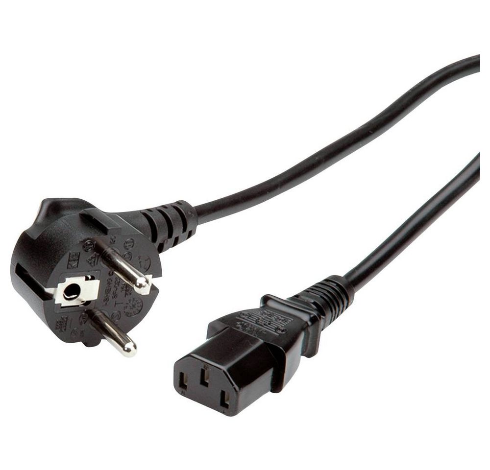ROLINE Netzkabel, gerade IEC-Buchse,3 m Stromkabel ROLINE Netzkabel, gerade IEC-Buchse,3 m Stromkabel von ROLINE