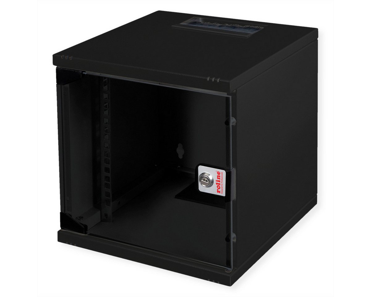 ROLINE Netzwerkschrank 10-Zoll Wandgehäuse 6 HE, 312x300 BxT schwarz ROLINE Netzwerkschrank 10-Zoll Wandgehäuse 6 HE, 312x300 BxT schwarz von ROLINE