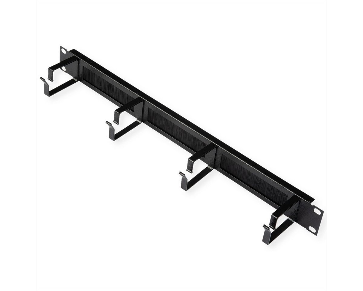 ROLINE Netzwerkschrank 19-Zoll Rangierpanel 1 HE, mit Bürstenleiste 44x60mm schwarz ROLINE Netzwerkschrank 19-Zoll Rangierpanel 1 HE, mit Bürstenleiste 44x60mm schwarz von ROLINE