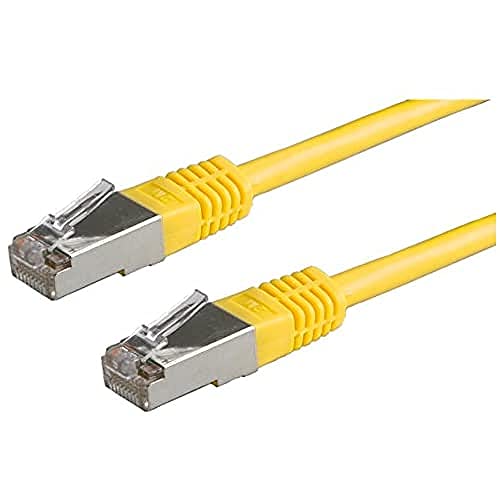 ROLINE Patchkabel Kat.5e (Class D) S/FTP, gelb, 1 m von ROLINE