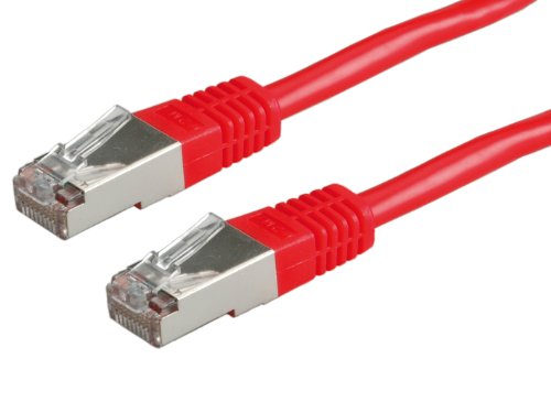 ROLINE Patchkabel Kat.5e (Class D) S/FTP, rot, 3 m von ROLINE