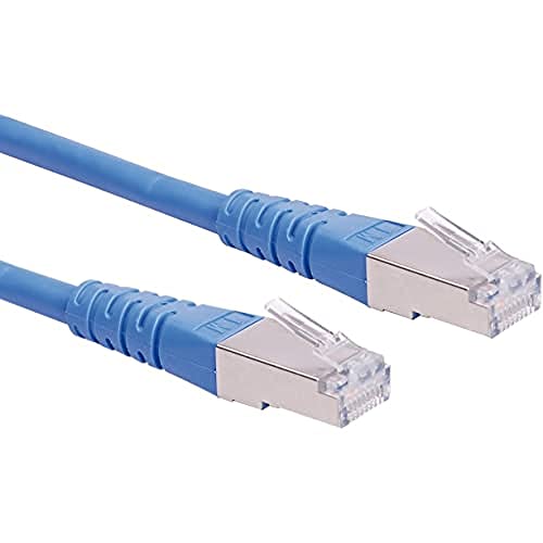 ROLINE Patchkabel Kat.6 (Class E) S/FTP (PiMF), blau, 7 m von ROLINE