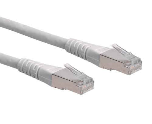 ROLINE Patchkabel Kat.6 (Class E) S/FTP (PiMF), grau, 3 m von ROLINE