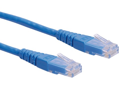 ROLINE Patchkabel Kat.6 (Class E) UTP, blau, 5 m von ROLINE