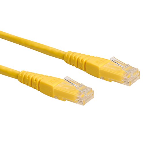 ROLINE Patchkabel Kat.6 (Class E) UTP, gelb, 3 m von ROLINE