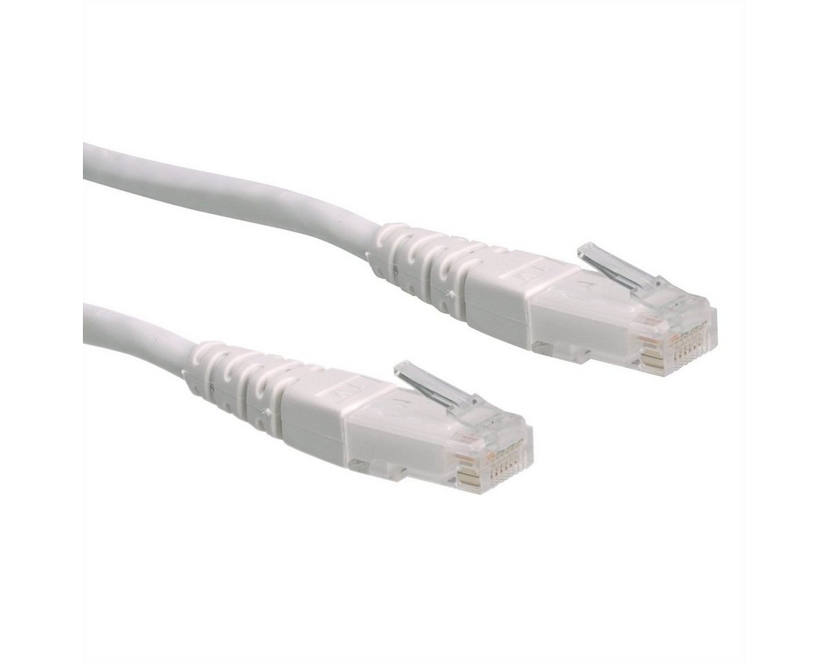 ROLINE Patchkabel Kat.6 (Class E) UTP LAN-Kabel, RJ-45 Männlich (Stecker), RJ-45 Männlich (Stecker) (30.0 cm) von ROLINE