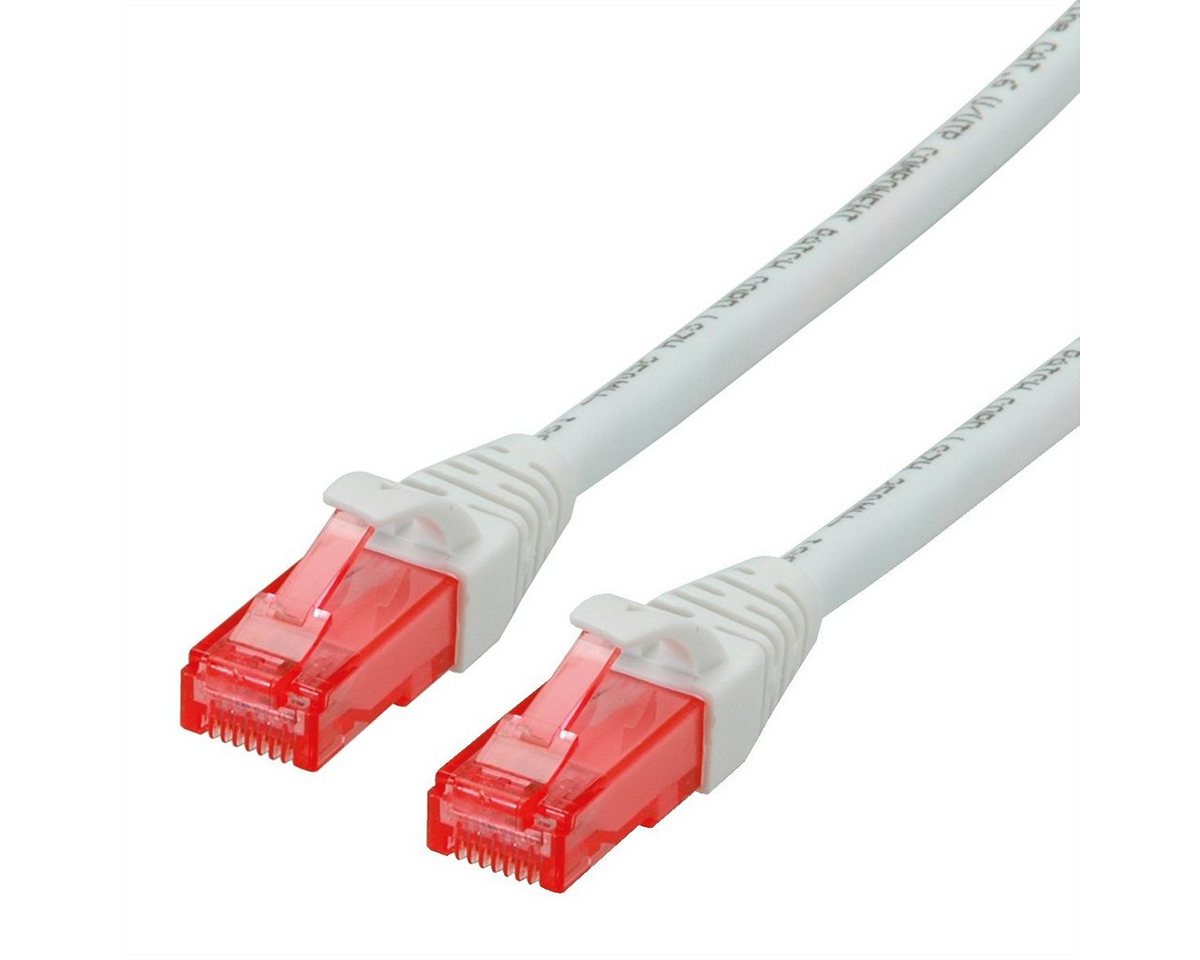 ROLINE Patchkabel Kat.6 UTP, Component Level, LSOH LAN-Kabel, RJ-45 Männlich (Stecker), RJ-45 Männlich (Stecker) (30.0 cm) von ROLINE