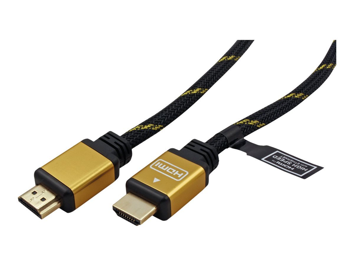 ROLINE ROLINE Gold HDMI HighSpeed Kabel mit Ethernet, ST-ST 20m HDMI-Kabel von ROLINE