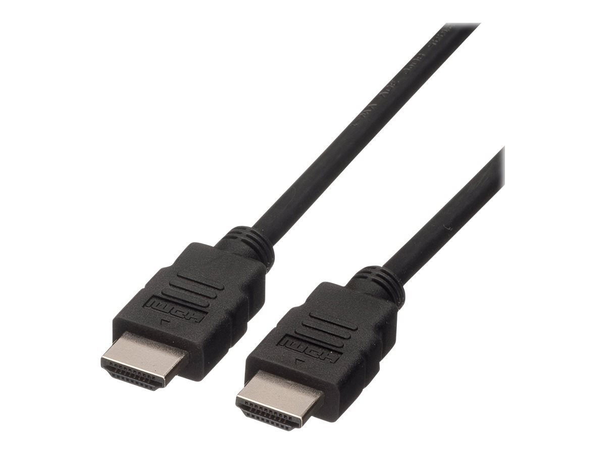 ROLINE ROLINE HDMI High Speed Kabel mit Ethernet, LSOH, schwarz, 10,0 m HDMI-Kabel von ROLINE