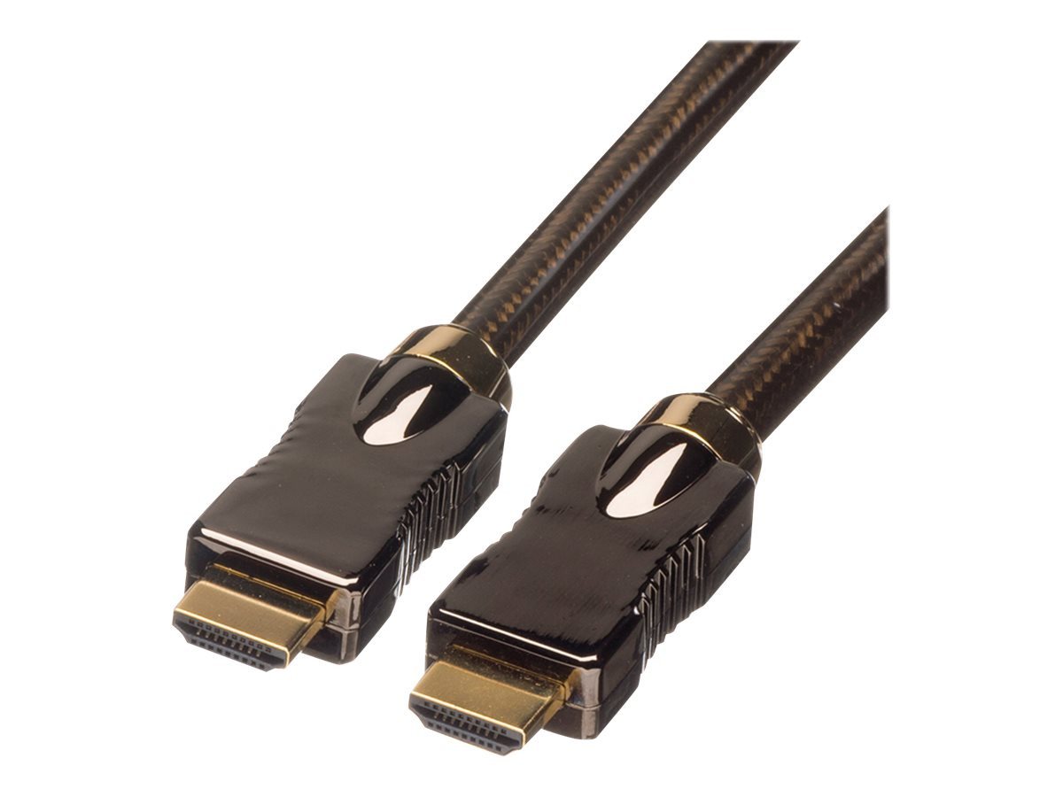 ROLINE ROLINE HDMI Ultra HD Kabel mit Ethernet, ST/ST 3,0m HDMI-Kabel von ROLINE