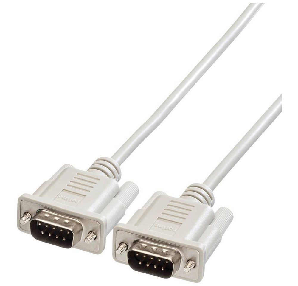 ROLINE RS232-Kabel 9pol ST-ST, 1.8 m Computer-Kabel, Geschirmt, schraubbar von ROLINE