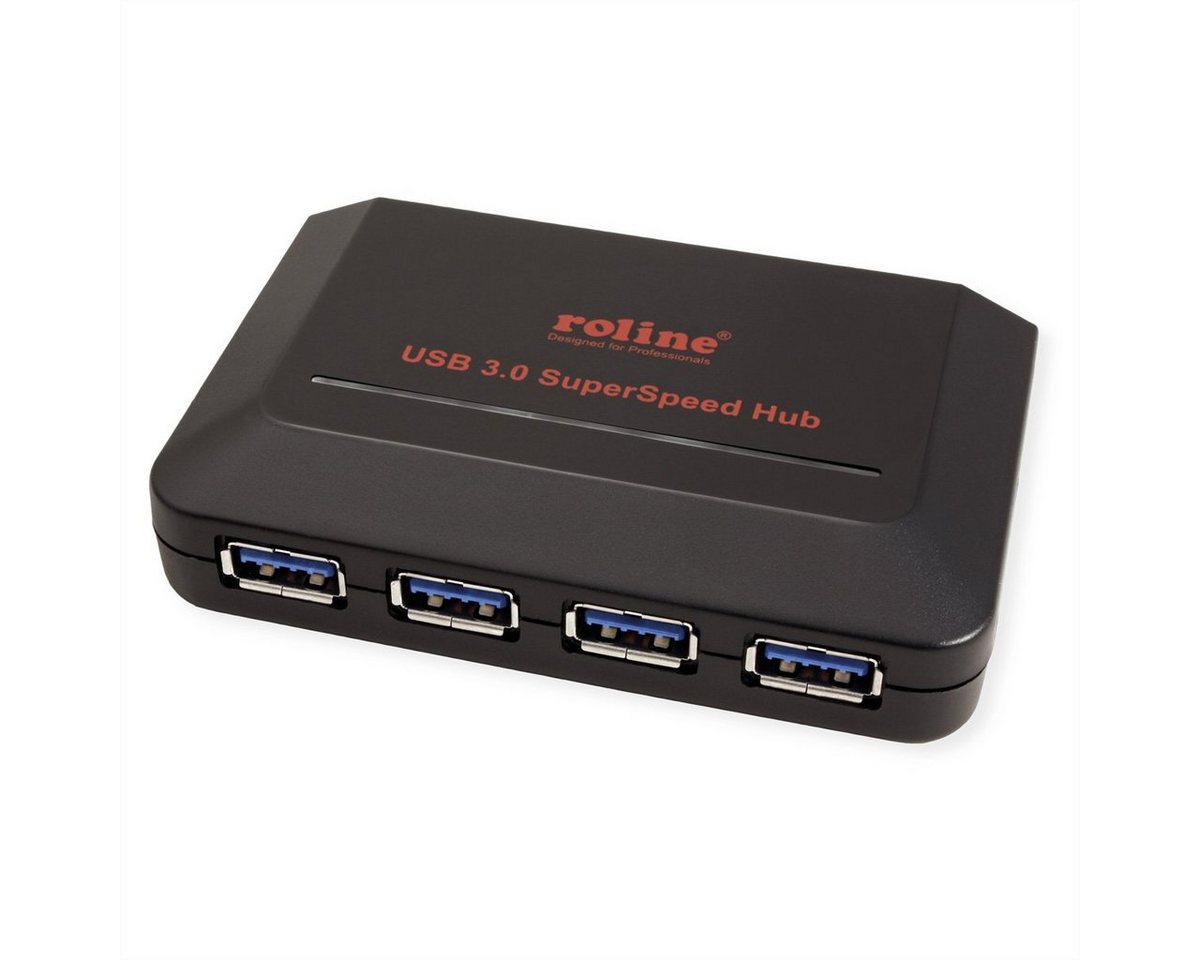 ROLINE USB 3.2 Gen 1 Hub 4fach Computer-Adapter ROLINE USB 3.2 Gen 1 Hub 4fach Computer-Adapter von ROLINE