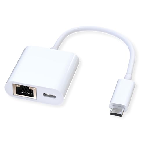 ROLINE USB 3.2 Gen 2 Typ C zu Gigabit Ethernet Konverter + 1x PD Port, 100W ROLINE USB 3.2 Gen 2 Typ C zu Gigabit Ethernet Konverter + 1x PD Port, 100W von ROLINE