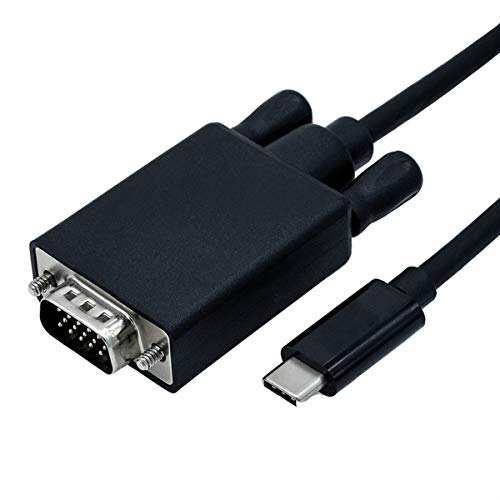 ROLINE USB Typ C - VGA Adapterkabel, ST/ST, 2 m von ROLINE