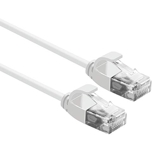 ROLINE UTP DataCenter Patchkabel Kat.6A (Class EA), LSOH, slim, weiß, 3 m von ROLINE