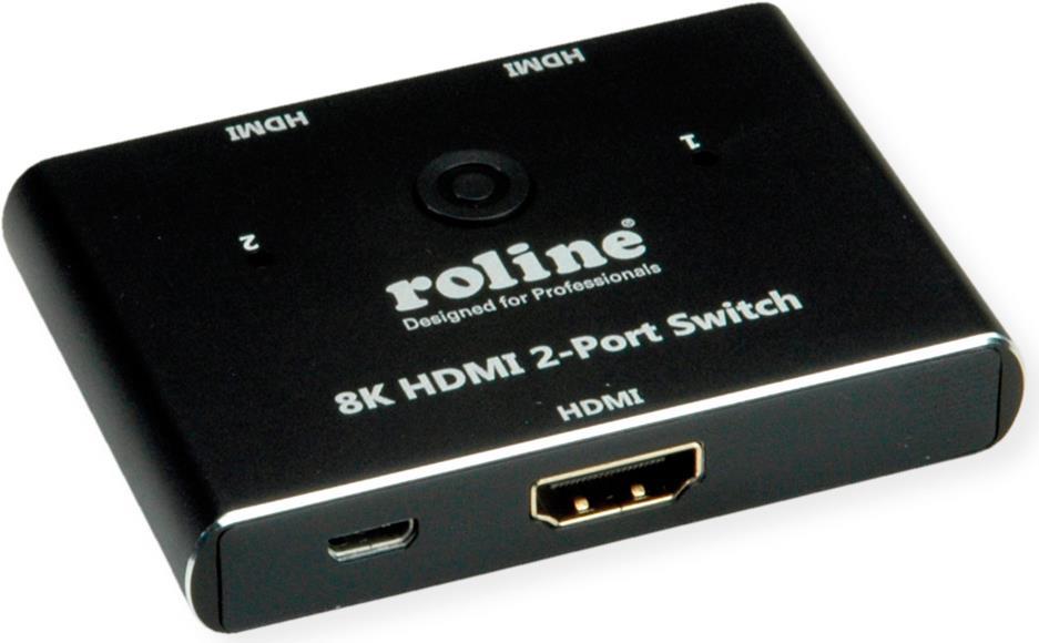 ROLINE UltraHD 8K HDMI-Switch 2fach (14.01.3592) von ROLINE