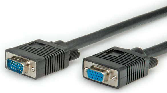ROLINE VGA-Kabel HD15 ST - BU 6,0m (11.04.5306) von ROLINE