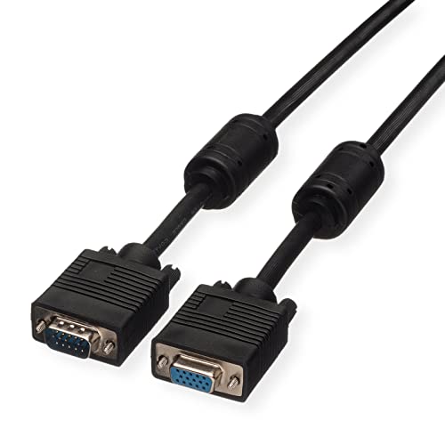 ROLINE VGA-Kabel HD15 ST - BU mit Ferritkern, 2 m ROLINE VGA-Kabel HD15 ST - BU mit Ferritkern, 2 m von ROLINE