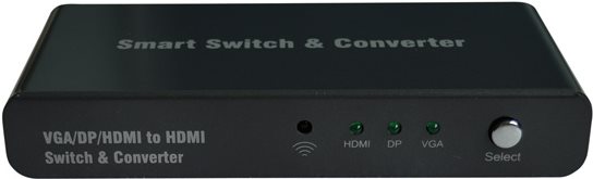 ROLINE - Videokonverter - HDMI - HDMI, DisplayPort, VGA - Schwarz (14.01.3568) von ROLINE