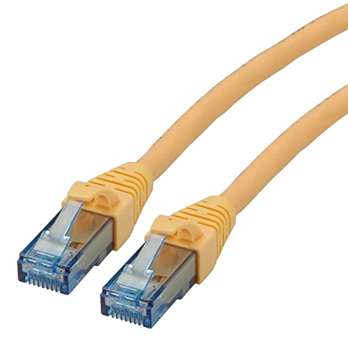 Roline 21.15.2729 RJ45 Netzwerkkabel, Patchkabel CAT 6a U/UTP 20.00m Gelb 1St. von ROLINE