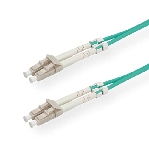 ROLINE LWL-Kabel 50/125µm OM3, LC/LC, türkis, 3 m ROLINE LWL-Kabel 50/125µm OM3, LC/LC, türkis, 3 m von ROLINE