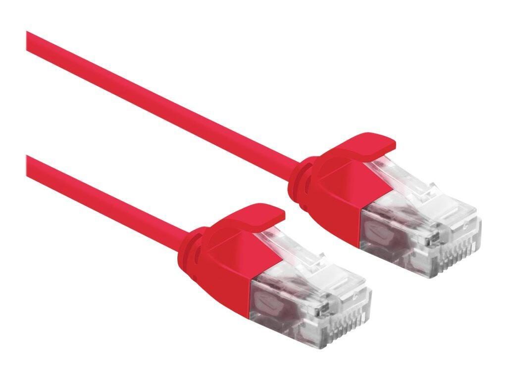 Roline Patch-Kabel RJ-45 (M) zu RJ-45 (M) 1 m UTP CAT 6a rot (21.15.3913) von ROLINE