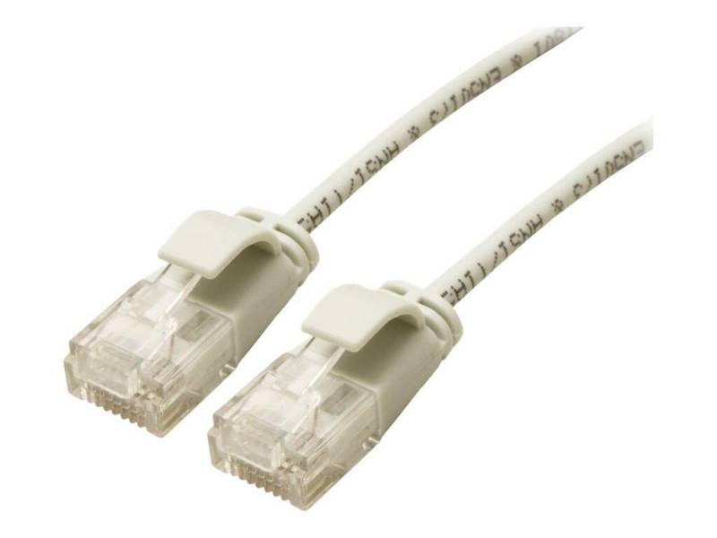 Roline Patch-Kabel RJ-45 (M) zu RJ-45 (M) 1 m UTP CAT 6a weiß (21.15.3903) von ROLINE