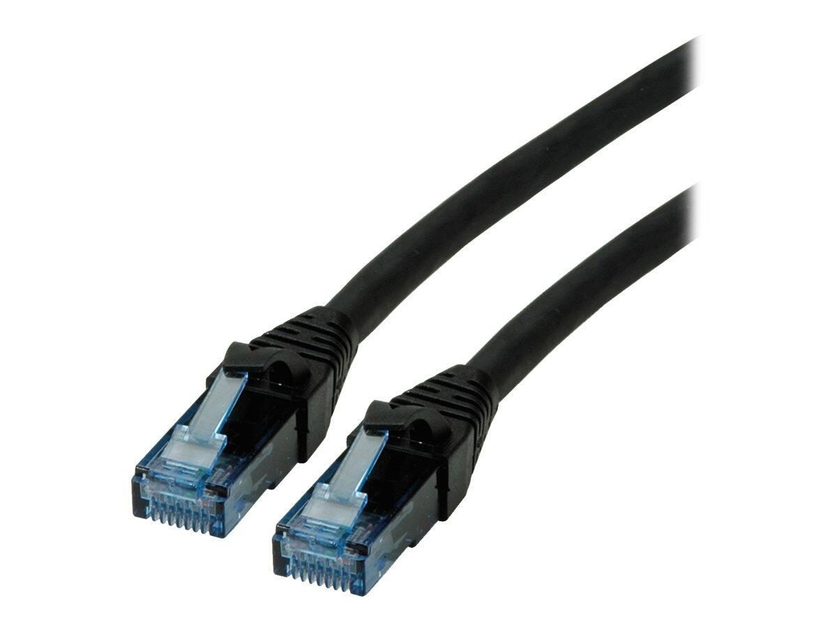 Roline Patch-Kabel RJ-45 (M) zu RJ-45 (M) 1.5 m UTP CAT 6a schwarz (21.15.2754) von ROLINE