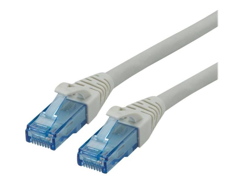 Roline Patch-Kabel RJ-45 (M) zu RJ-45 (M) 30 cm UTP CAT 6a grau (21.15.2981) von ROLINE