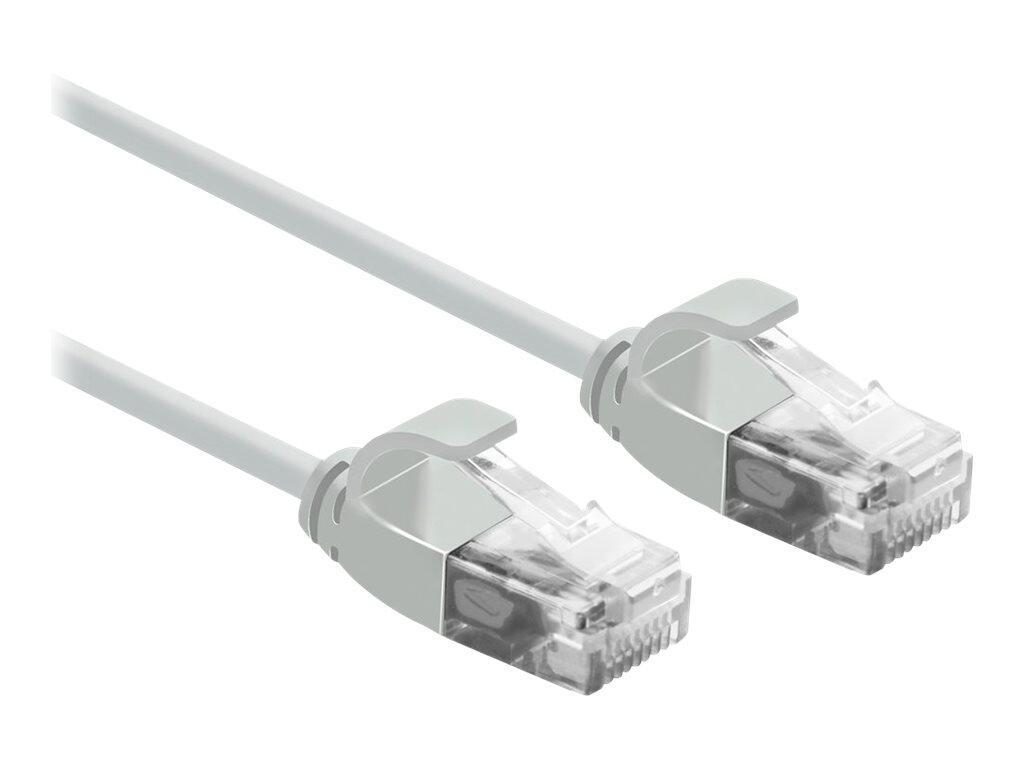 Roline Patch-Kabel RJ-45 (M) zu RJ-45 (M) 50 cm UTP CAT 6a weiß (21.15.3902) von ROLINE