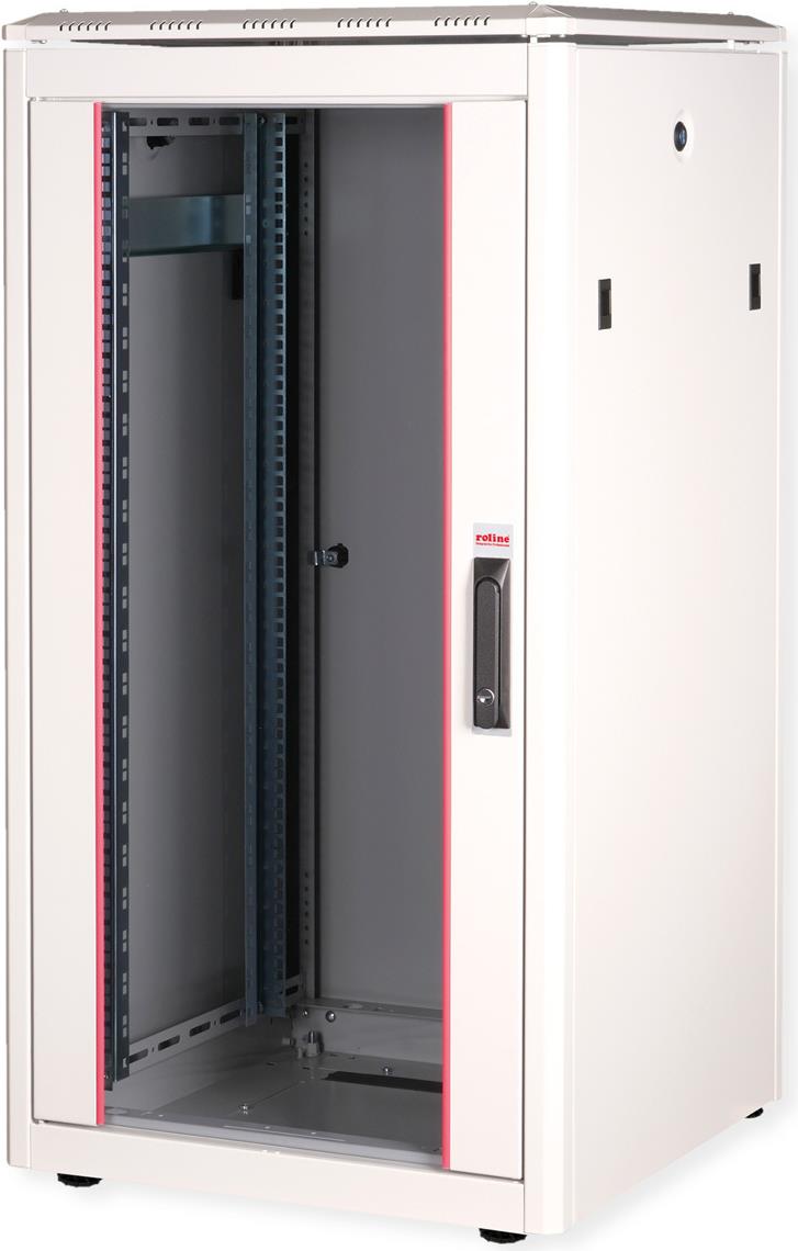 Roline Pro - Schrank Netzwerkschrank - Hellgrau, RAL 7035 - 22U - 48.3 cm (19) (26.21.0049) von ROLINE
