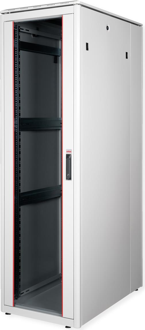 Roline Pro - Schrank Netzwerkschrank - Hellgrau, RAL 7035 - 42HE - 48.3 cm (19) (26.21.0061) von ROLINE