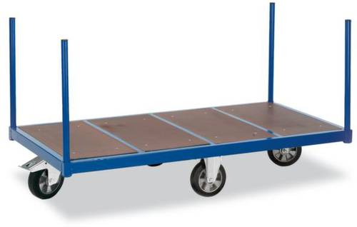 ROLLCART 02-1238R Schwerlastwagen Stahl pulverbeschichtet Traglast (max.): 1200kg von ROLLCART